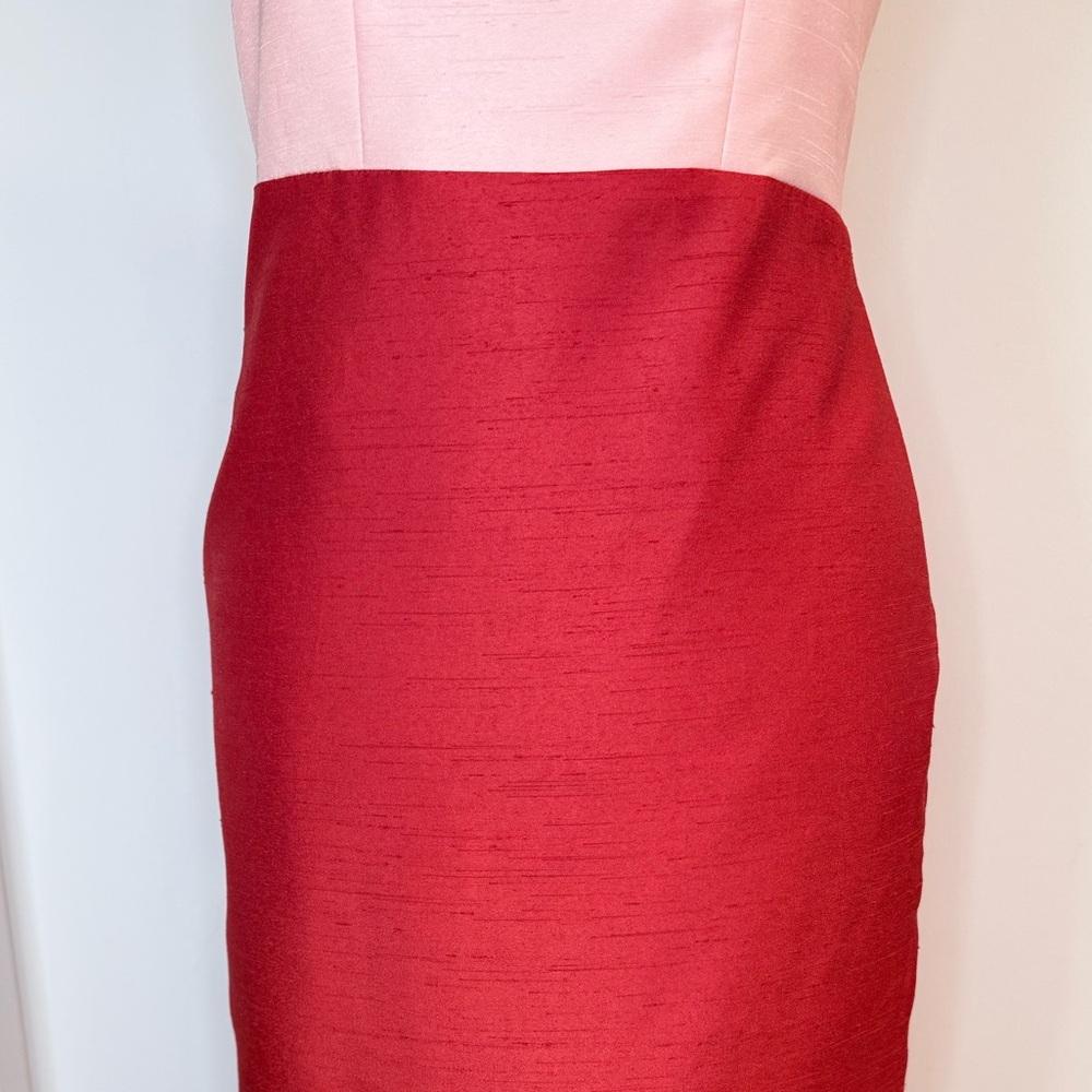 STAUD Pink Red Enzo Two Tone Dress size XS - Picture 13 of 13